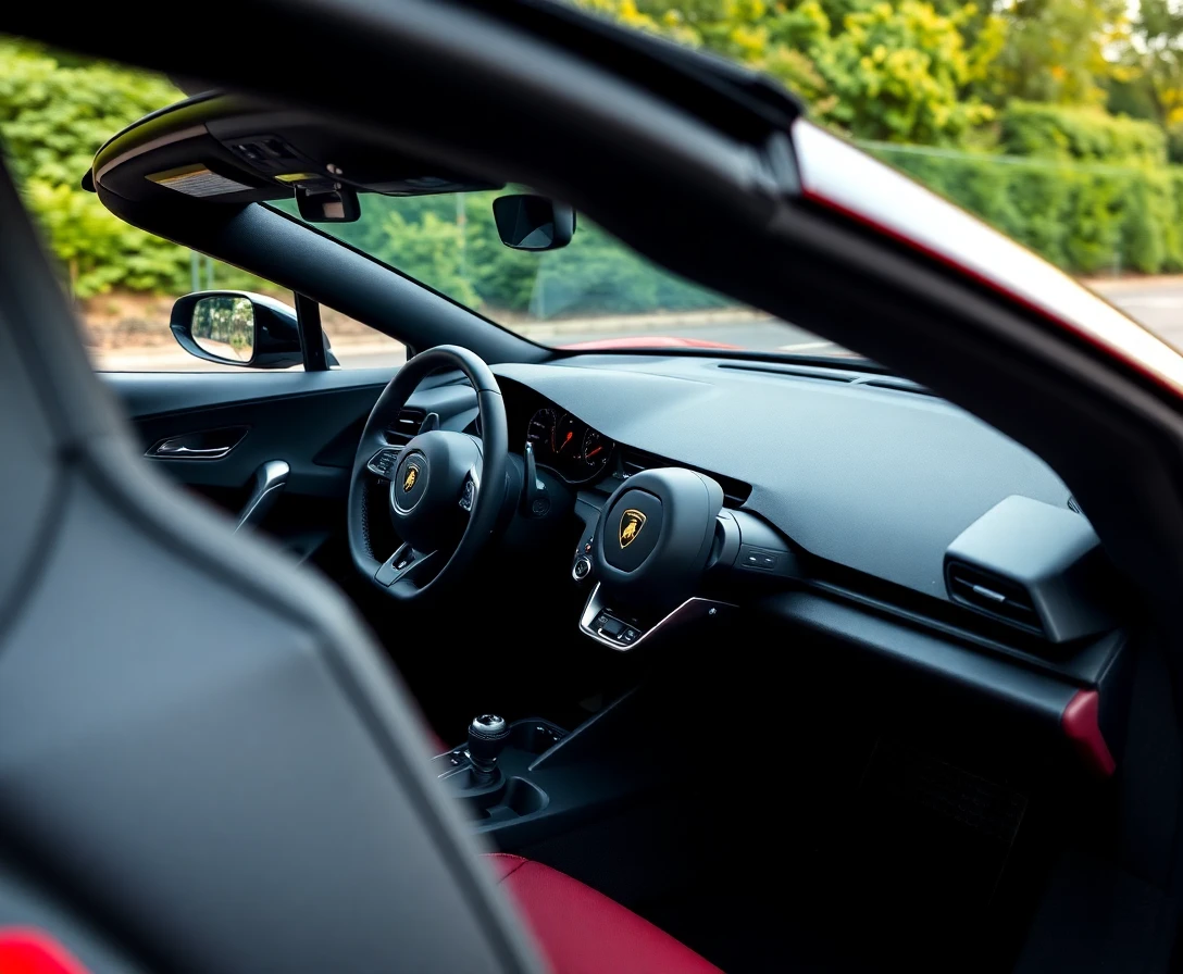 Lamborghini Huracán, intérieur